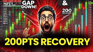  NIFTY's SHOCK Recovery Explained! Will It Happen Again Tomorrow?