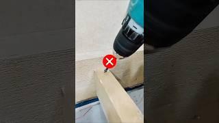 I learned this super amazing method from a carpenter#woodworking #diy