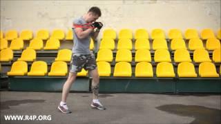 Лапин Алексей: тренировка с резиновыми петлями RUBBER4POWER (MMA resistance bands training)