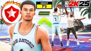 *NEW* VICTOR WEMBANYAMA BUILD is OVERPOWERED in NBA 2K25