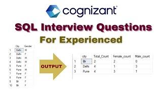 55.Cognizant SQL Interview Questions For Experienced|SQL Tricky Interview Questions|@PandeyGuruji