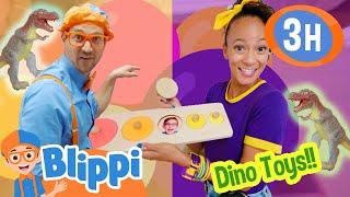 ASL at the Dino Playground | Blippi and Meekah Best Friend Adventures | Educational Videos for Kids