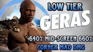 MK1 GERAS / FERRA COMBO DAMAGE IS INSANE UP TO 740% FB #mortalkombat1