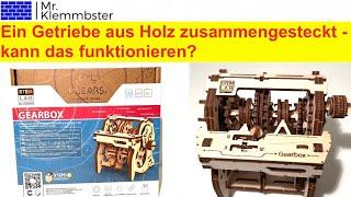 Ugears Gearbox im Test: Holzmodell mit Funktion? Erfahrungen & Review!