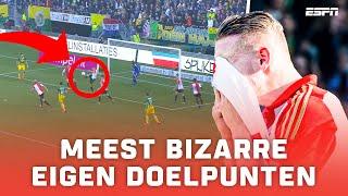 Meest BIZARRE EIGEN GOALS in de EREDIVISIE van deze eeuw 