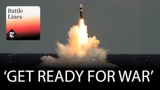Britain put on war footing
