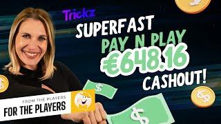 Trickz Casino Sets the Bar High with an Instant €648 Withdrawal via Trustly