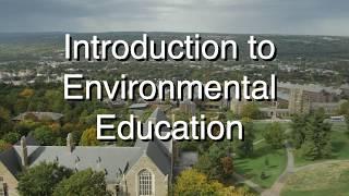 Introduction to Environmental Education