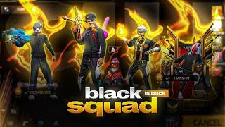 BLACK SQUAD IS BACK | പഴയ Power കാണിച്ചു കൊടുത്തു! 3 vs 6  കൂടെ EMOTE REVENGE ഉം