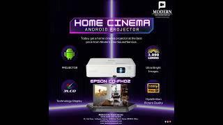 EPSON l ANDROID PROJECTOR l HOME CINEMA #viralvideo #homecinema #projector