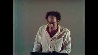 Robert Glück, 1975, reading early poems and prose at San Francisco State —The Poetry Center