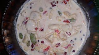 Creamy fruit salad recipe Special recipe by Tanu kitchen ..(Easy and quick )