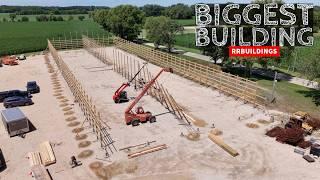The BIGGEST Building We’ve Built Part 5: Walls, Headers, Corners