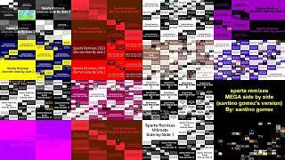 Sparta Remixes Mega Side-By-Side Superparison 3 (PepiPanda1 Version)