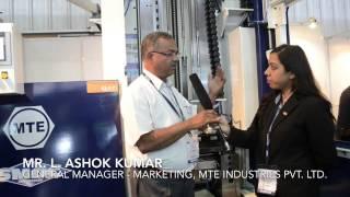 igus India - Interview with Mr. Ashok Kumar (GM) MTE Industries at IMTEX 2015