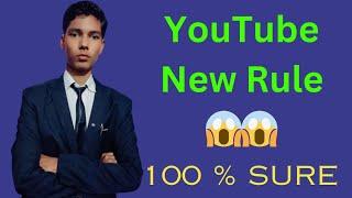 YouTube New Rule 2024 // #manojdey  #youtuber #youtuberupdate