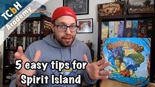 Cardboard Academy - 5 Easy Strategy Tips for Spirit Island