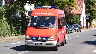 [FIAMM-PRESSLUFTHORN] MTW mit Anhänger-WS der Freiwilligen Feuerwehr Burgdorf auf Einsatzfahrt