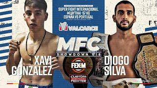 Super Fight de Muaythai Profesional Internacional -58 KG Diogo Silva Vs Xavi Gonzalez MFC016