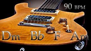 Sad Slow Guitar Ballad Backing Track D minor