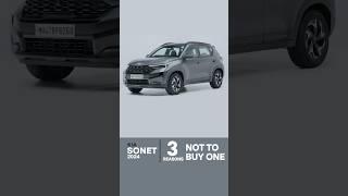 3 Reasons Not To Buy One | Kia Sonet 2024 FAQ #3