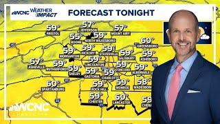 FORECAST: Sunshine, cooler temps expected across Charlotte area this week