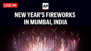 India New Year 2025: LIVE fireworks in Mumbai