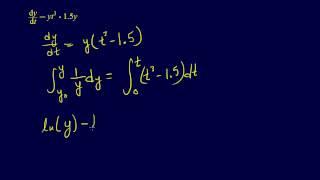 7.4.2-ODEs: Worked Example--Analytical Solution