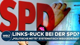 LISTENPLÄTZE BEI DER SPD: Linker Flügel setzt sich durch - die "politische Mitte" stark geschwächt