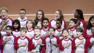 Gustavo Menezes Singing the National Anthem at the Phillies Game (April 02, 2012).mov