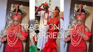 VLOG: MY EDO Traditional Wedding | A Beautiful Emotional￼ EDO Bride/  Traditionally MARRIED!!!