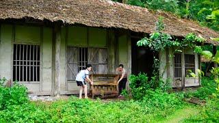 Single mother: Renovating an abandoned house to live in after divorcing her husband | Ly Tieu Tuyet