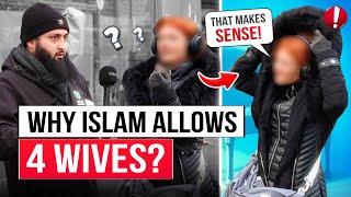 ‍ Christian Woman QUESTIONS Polygamy in Islam – Muslim’s Response LEAVES HER SPEECHLESS!