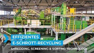Elektroschrott Recycling Anlage (WEEE) - Technik im Fokus bei Immark
