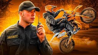 МЕНЯ ПОЙМАЛ ОХРАННИК НА ПИТБАЙКЕ/ПОГОНЯ ДПС В ЦЕНТРЕ/МЫ В ЛОВУШКЕ