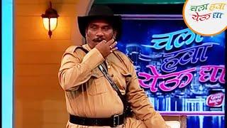 भाऊ कदम बनले स्टॅचू ऑफ थुकरटवाडी | Chala Hawa Yeu Dya | Marathi Comedy | Zee5 Marathi Classics