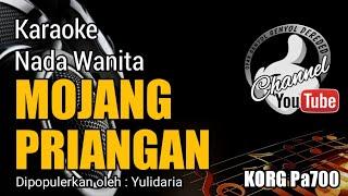 MOJANG PRIANGAN Karaoke Versi Yulidaria - Nada Wanita