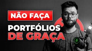 Não faça novos portfólios de graça: como transformar ensaios gratuitos em lucro | #KUNZpiração 197