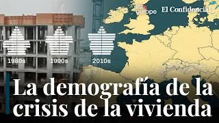 Crisis de la vivienda en Europa, inmigración y muchos ancianos ¿Bastará con construir más casas?