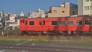 【モハ114-360】赤穂線・上り車窓動画　115系（D-27）普通西大寺行　岡山→西川原・就実　※前3両D-02