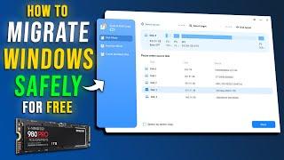 How to SAFELY MIGRATE WINDOWS to SSD for FREE - Easy Tutorial!