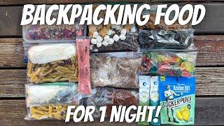 How I Put Together a Backpacking Meal Plan for An Overnight Backpacking Trip