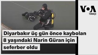 Diyarbakır üç gün önce kaybolan 8 yaşındaki Narin Güran için seferber oldu| VOA Türkçe