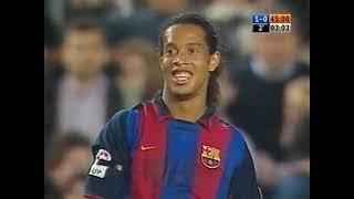 Ronaldinho vs Racing Santander - La Liga - 2003/2004 - Matchday 37 - Home