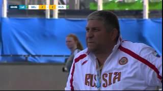 BEL 2-2 RUS Russia pull level through Komorov