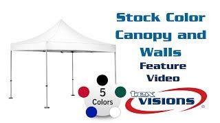 Our Stock Color Canopy and Walls - TexVisions