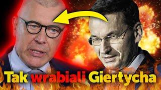 Tak wrabiali Giertycha. Morawiecki ze swoimi ludzi wrabiali Giertycha w przęstepstwo.