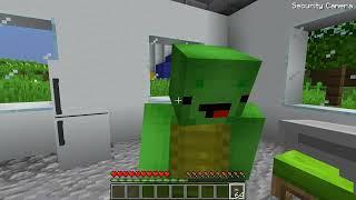 JJ and Mikey HIDE From All Scary SONIC.EXE monsters in Minecraft Challenge Maizen Security House