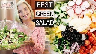 Tossed Green Salad Recipes for a Crowd | EASY PEASY