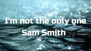 Sam Smith - I'm Not The Only One (Lyrics)